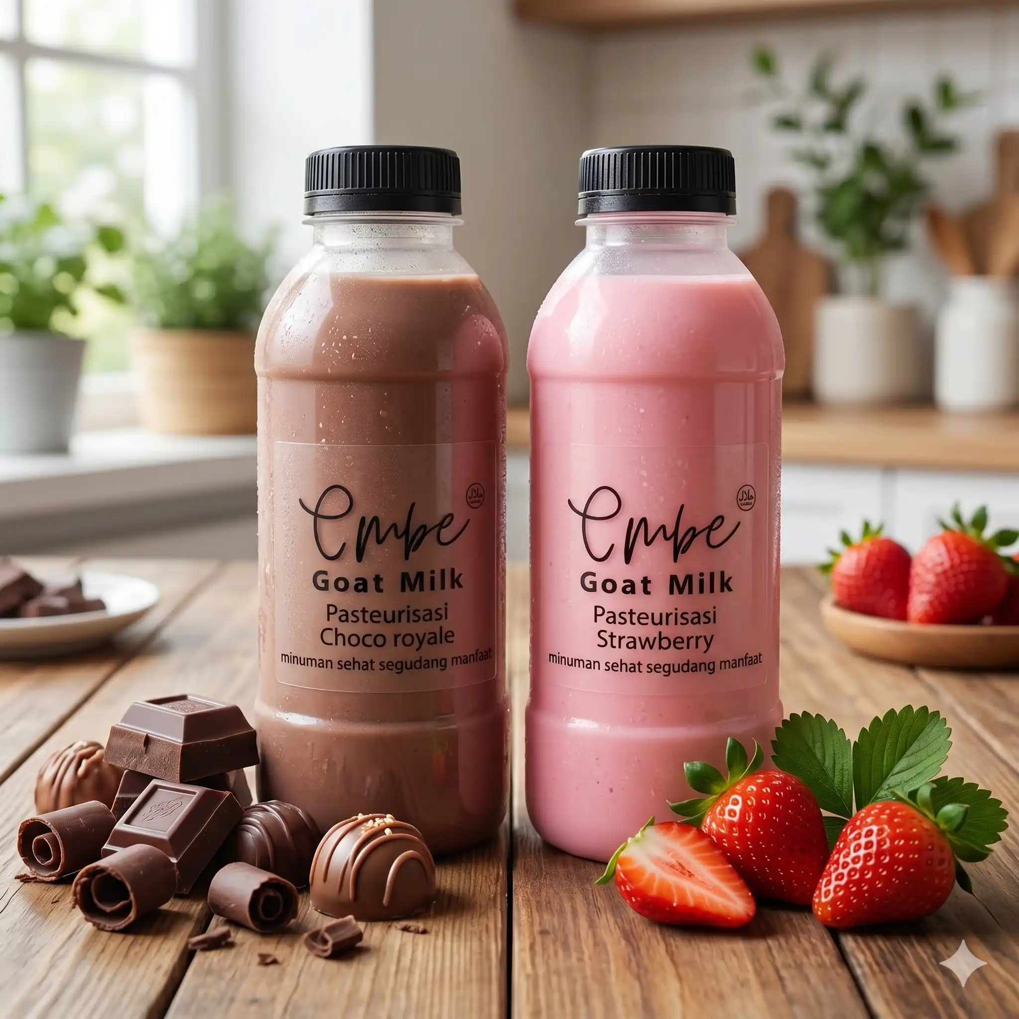 Susu kambing pasteurisasi 200 ml aneka rasa Embe